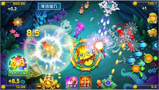 捕鱼游戏画面